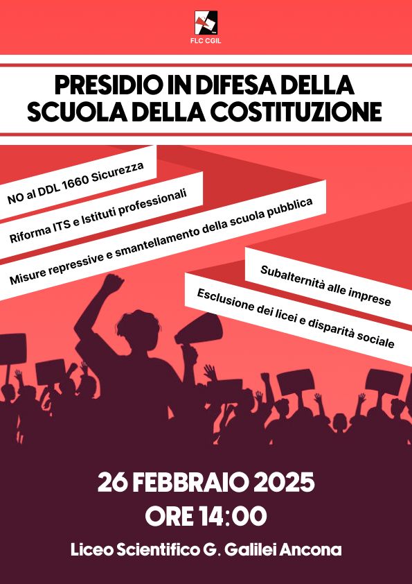 “NO ALLA SCUOLA DELLA TRADIZIONE CLASSISTA: VALDITARA NON È IL BENVENUTO AD ANCONA”