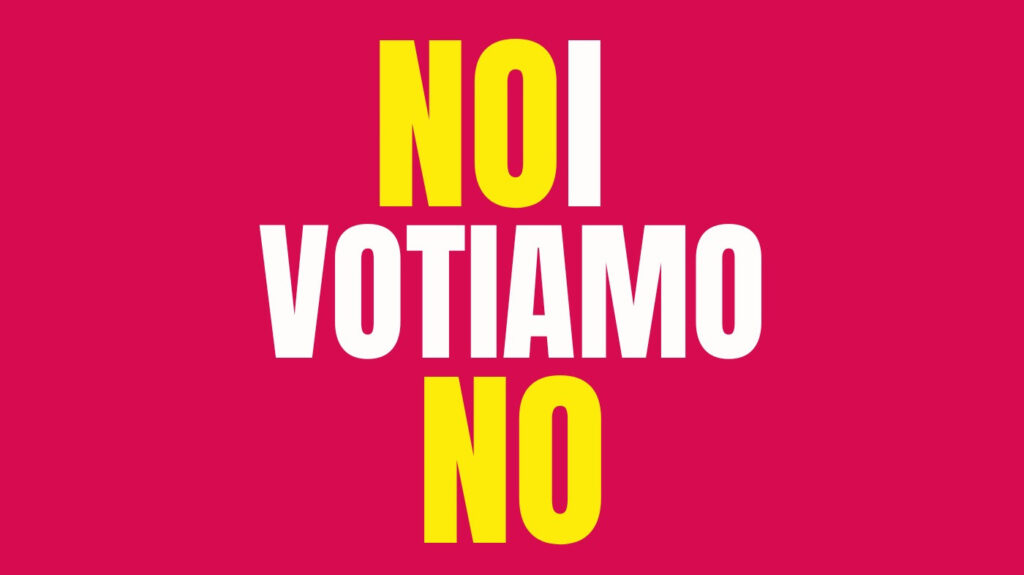 Il 22 e 23 marzo votiamo NO
