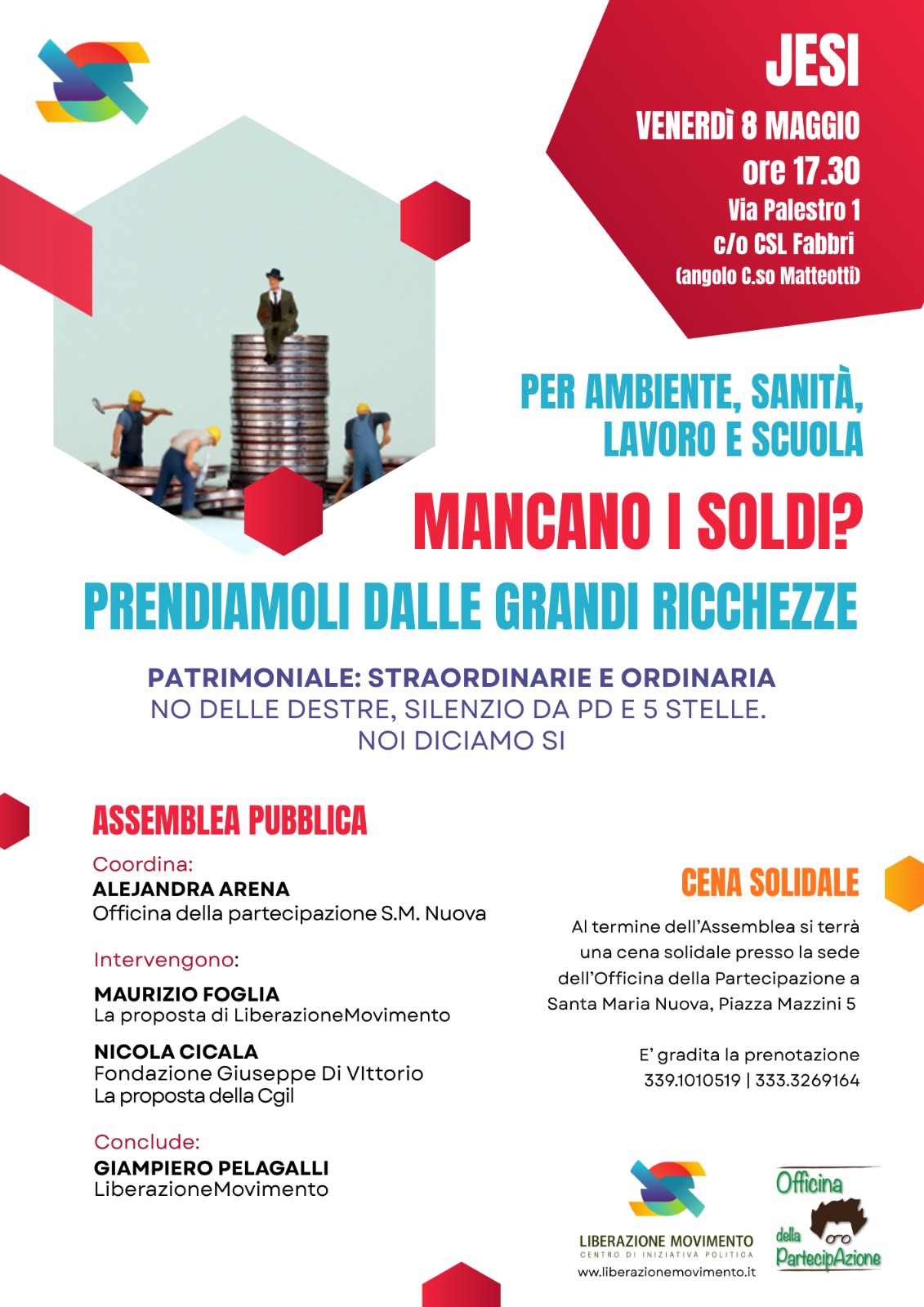 Patrimoniale: assemblea pubblica Jesi Venerdì 8 maggio ore 17,30